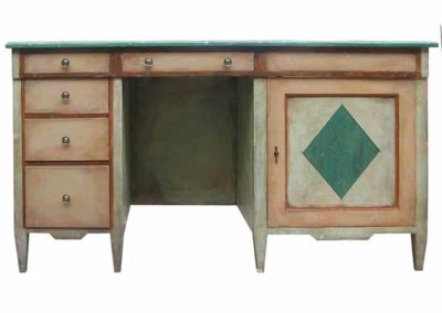 Custom Tuscany Painted Vanity Table - 66"