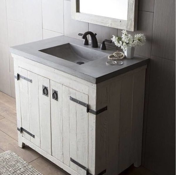 Installed Americana Sink Base by Native Trails