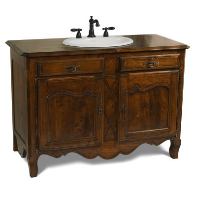 Country French Sink Base - 48"