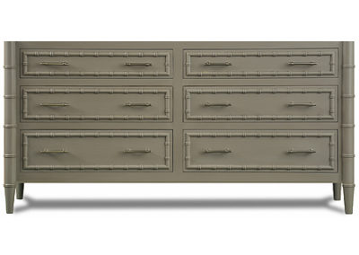 Custom Double Bristol Sink Base = 86" - 6 drawers