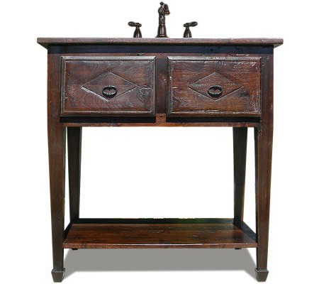 Tuscan Console Sink Base - 36"