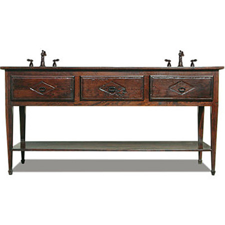 Tuscan Console Sink Base - 72"