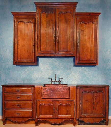 Custom Country French Wet Bar