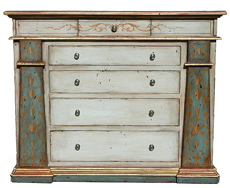Hand Painted Venetian Chest of Drawers