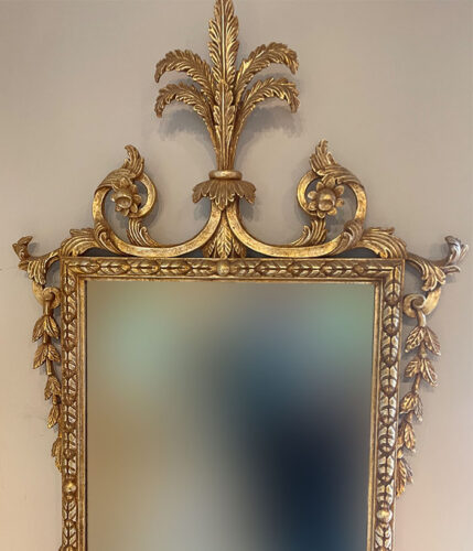 Empire-Regency Mirror Frame