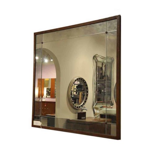 Antiqued Glass Mirror