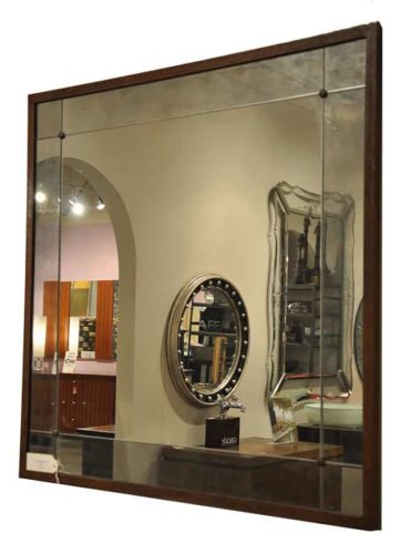 Antiqued Glass Mirror