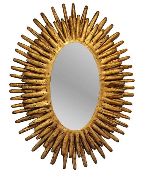 Donatella Gold Mirror