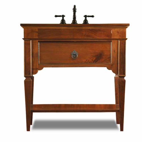 Country Italian Sink Base - 36" Cherry