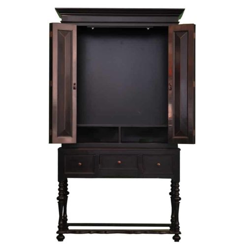 TV Cabinet with black wash