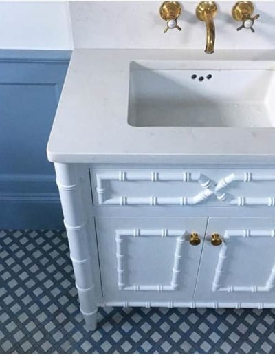 Custom installed Bristol Sink Base Cabinet