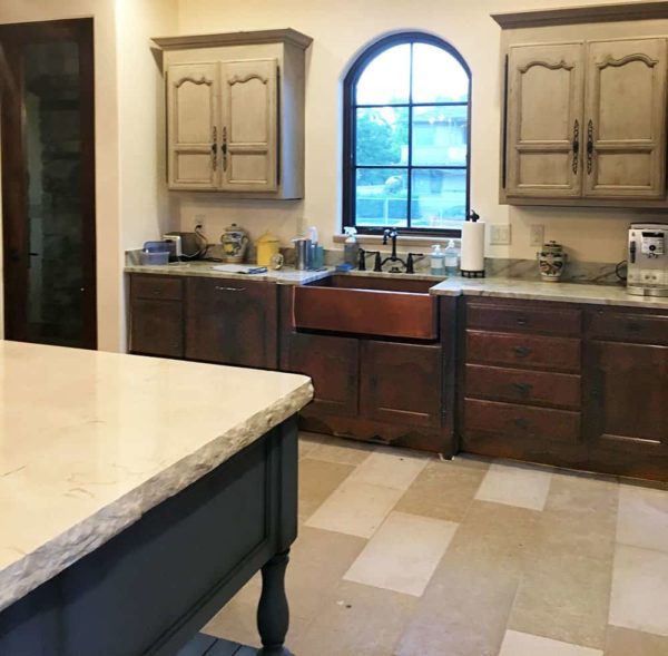 Custom Country French Kitchen Cabinets