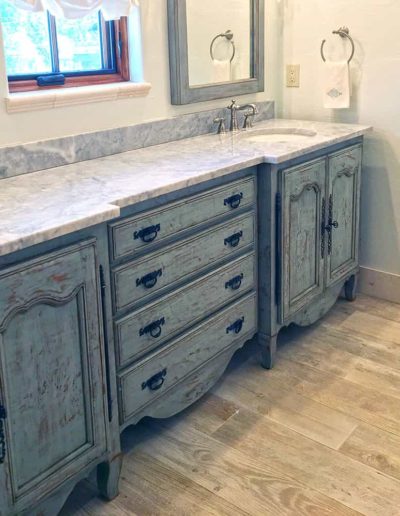 Custom Country French Master Bathroom