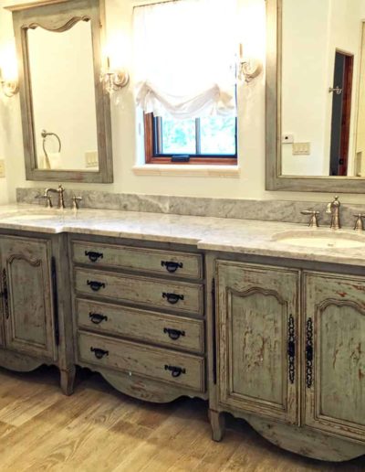 Custom Country French Master Bathroom