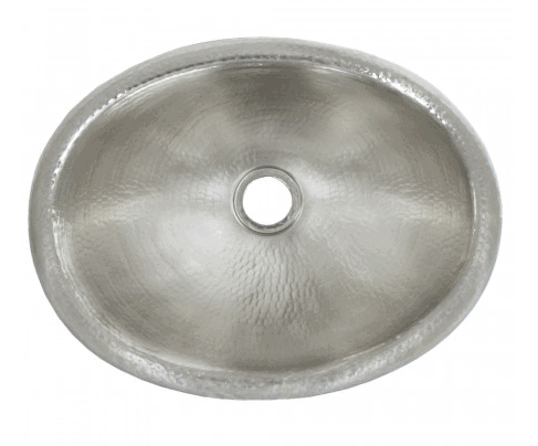 Native Trails Brushed Nickel Classic Rolled Baby Sink
