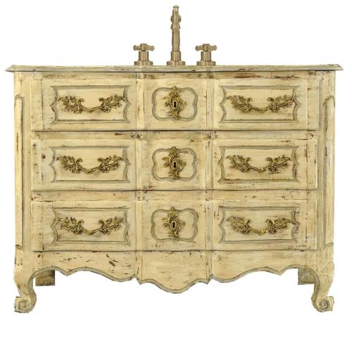 Louis XV Painted Commode