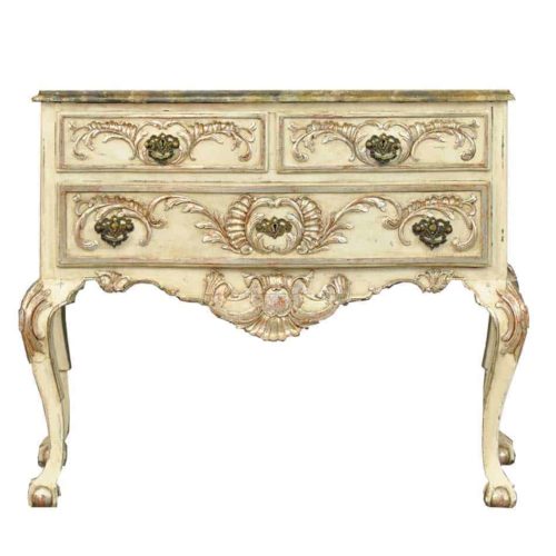 Painted Louis XV Commode - 42.25" W; #FR-2020a-35