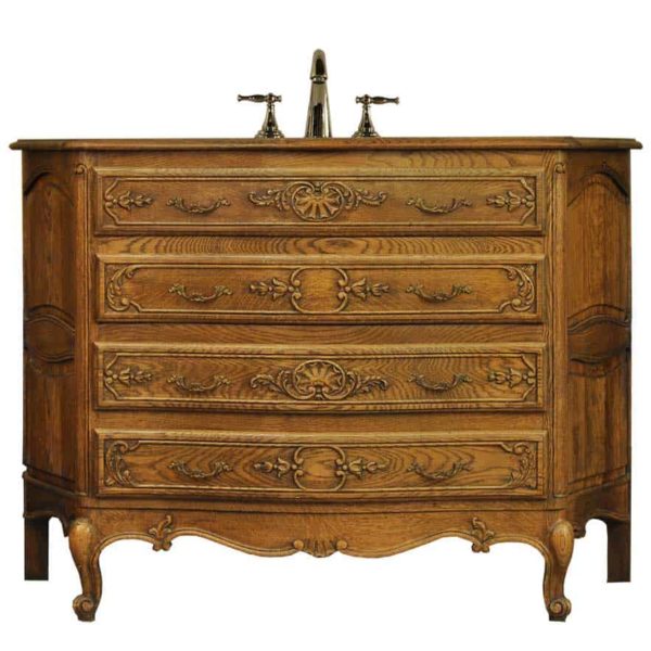Louis XV Style Commode - 49.5" W, #FR-2020A-4