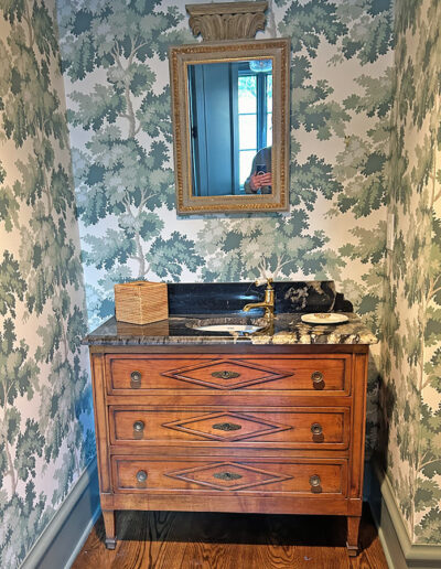 Antique Sink Base