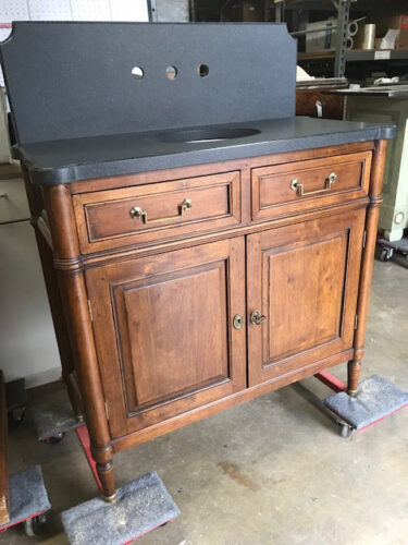 Antique with New Stone Top