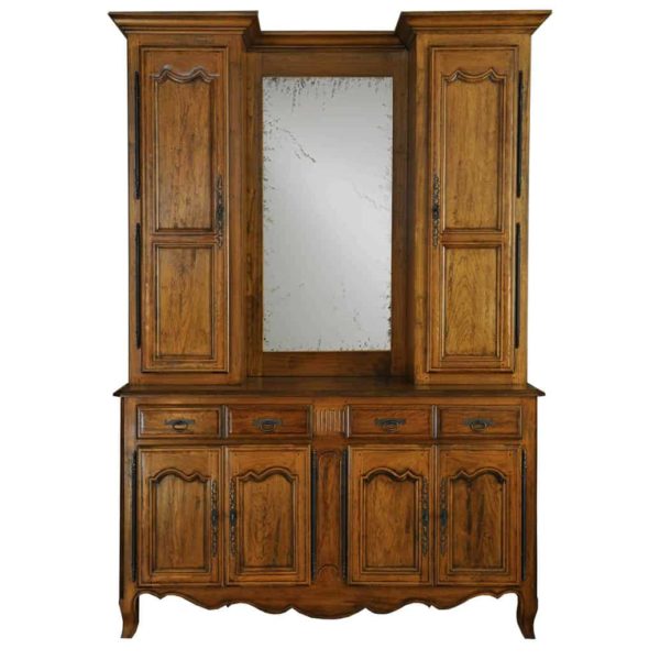 Country French Hutch - Antique Cherry