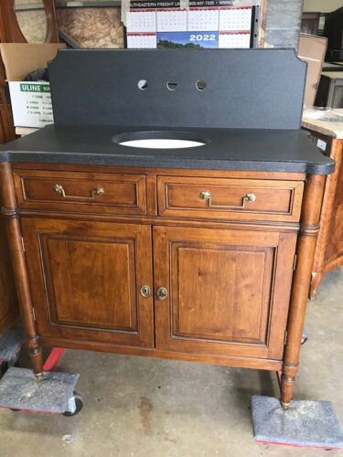 Antique with New Stone Top