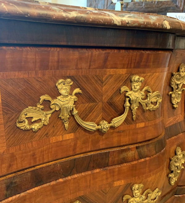 Louis XV Marqueterie Commode - 45" W