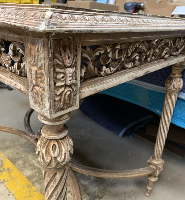 Louis XVI Style Giltwood Console