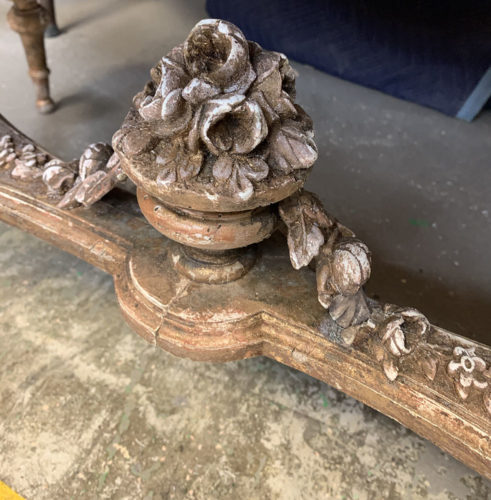 Louis XVI Style Giltwood Console