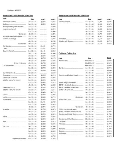 J. Tribble Price List - Page 2