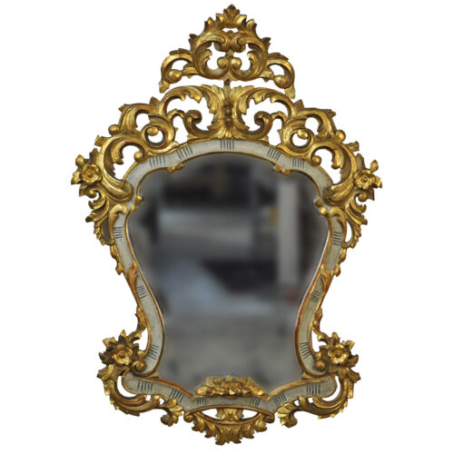 Italian Gilt Wood Mirror