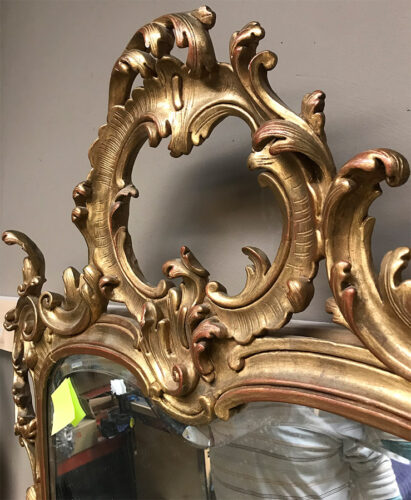 Louis XV Style Giltwood Mirror Frame