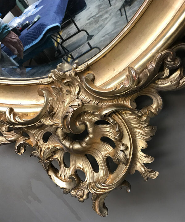 Louis XV Style Giltwood Mirror Frame