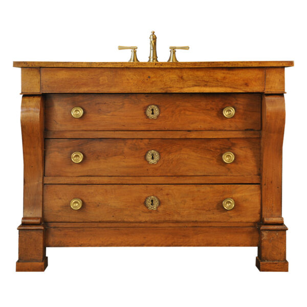 Empire Walnut Commode