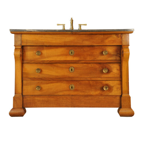 Empire Walnut Commode