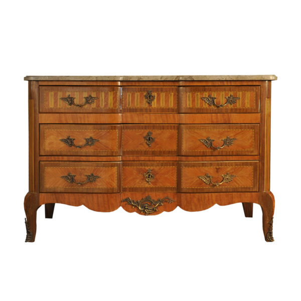 Louis XV Commode with Marqueterie