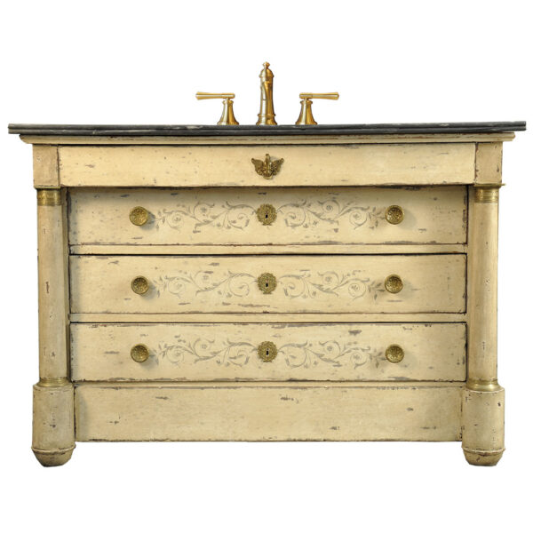 Empire Painted Commode
