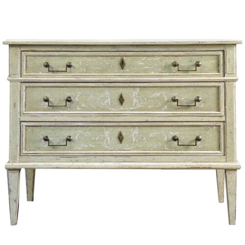 Louis XVI Style Painted Commode