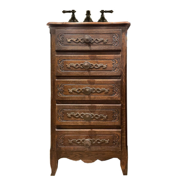 Small Five Drawer Commode