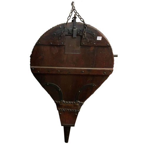 large wooden bellows