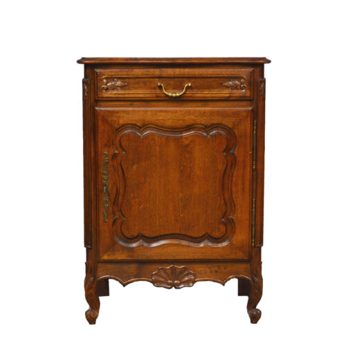 Louis XV Style Oak Cabinet