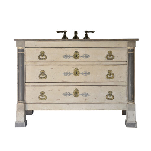 Empire Painted Commode