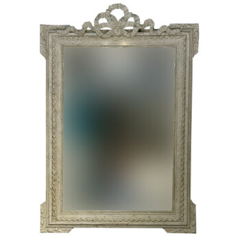 Louis XVI Style Painted Mirror Frame