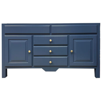 Double Raised Panel - Navy