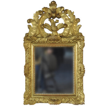 Louis XVI Period Giltwood Mirror - 21" x 37"