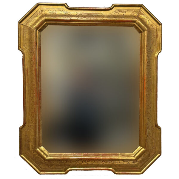 Italian Gilt Wood Mirror Frame - 27.5" x 33"