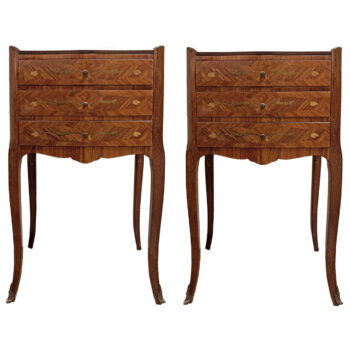 Marqueterie Bedside Tables