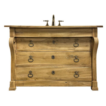 Bleached Empire Commode
