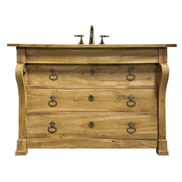 Bleached Empire Commode