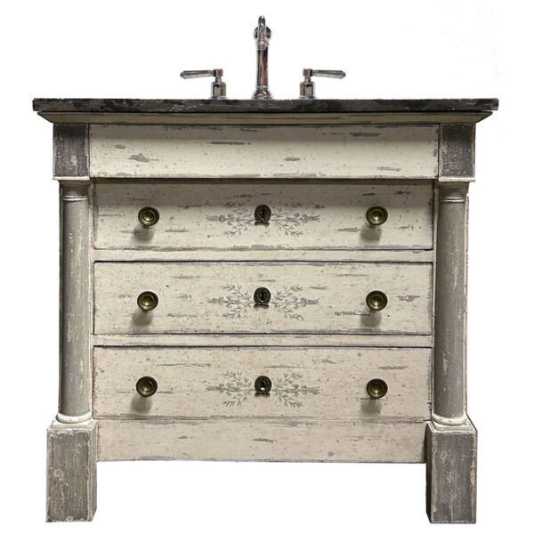Empire Painted Commode